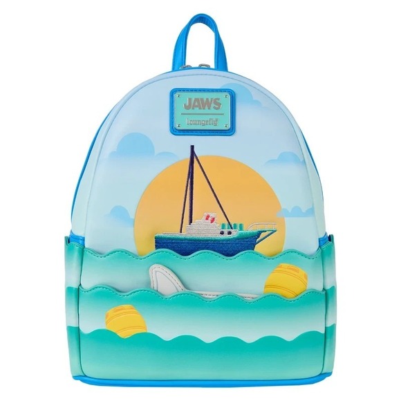 Loungefly Handbags - Loungefly Jaws 50th Anniversary Mini Backpack